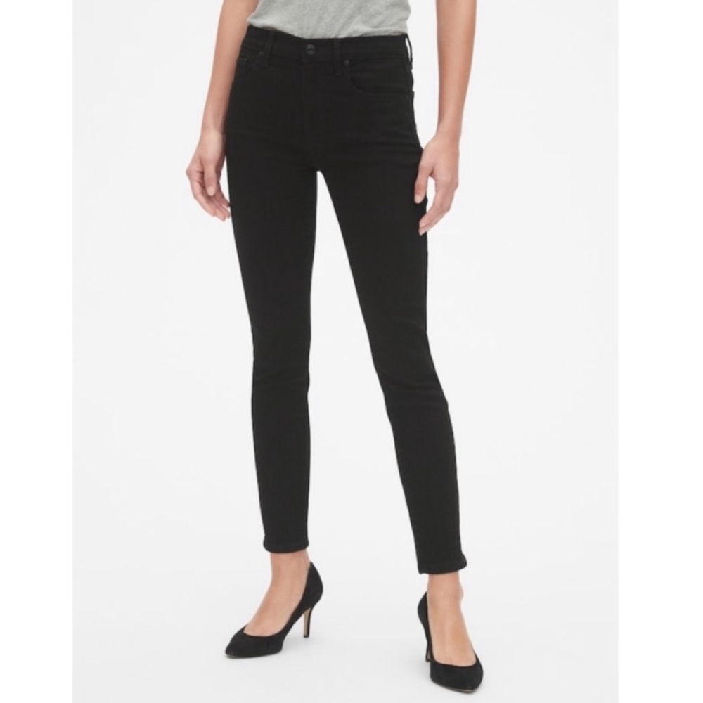 GAP • 1969 Classic Black True Skinny Jeans, 29S - Picture 16 of 16